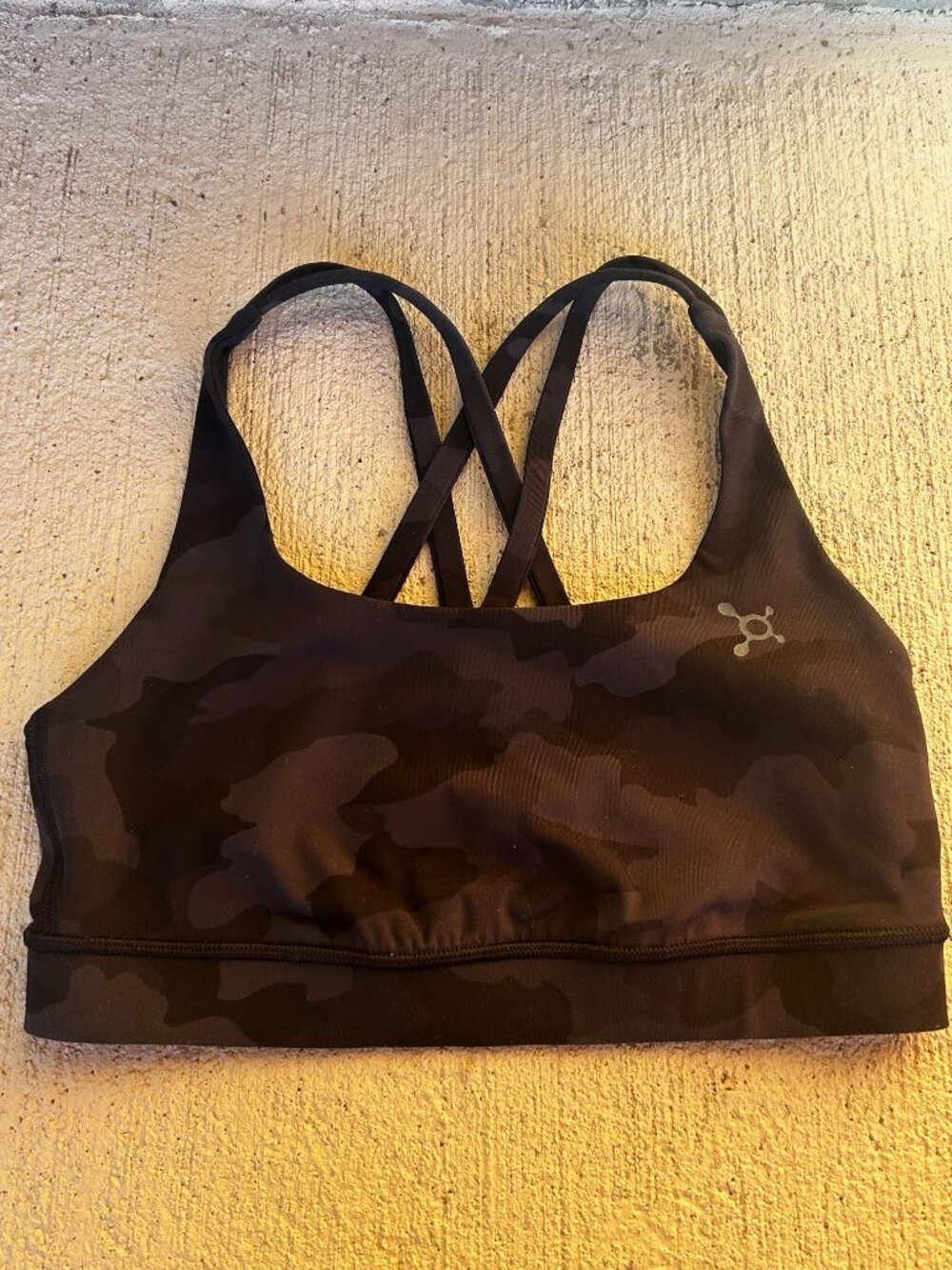 LULULEMON WOMENS SZ XXS/XS black cameo strappy